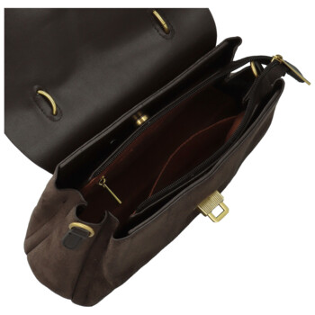 Dámská kabelka do ruky coffee - Paolo bags Tess