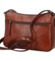 Dámská kožená crossbody kabelka hnědá - Katana Ristta