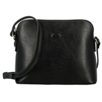 Dámská kožená crossbody/taška černá - Katana Akíra
