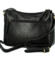 Dámská kožená crossbody kabelka černá - Katana Ristta