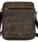 Pánská kožená business taška hnědá - Peterson Joram