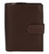 Kožená peněženka hnědá - Delami 101
