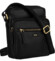 Pánská kožená crossbody taška černá - Peterson Lauris