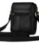 Pánská kožená crossbody taška černá - Peterson Maxin
