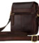 Pánská kožená crossbody taška hnědá - Peterson Maxin