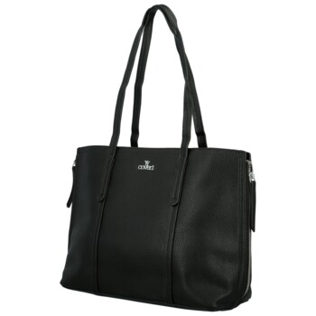 Dámská kabelka na rameno černá - Coveri Edith