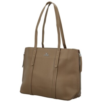 Dámská kabelka na rameno tmavě béžová - Coveri Edith
