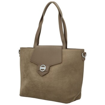 Dámská kabelka na rameno taupe - Coveri Lejla