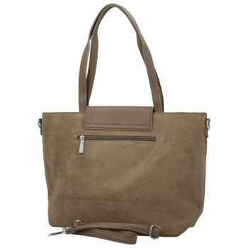 Dámská kabelka na rameno taupe - Coveri Lejla