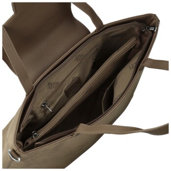 Dámská kabelka na rameno taupe - Coveri Lejla