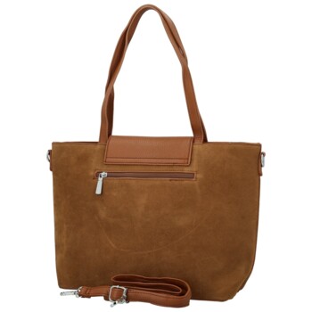 Dámská kabelka na rameno hnědá - Coveri Lejla