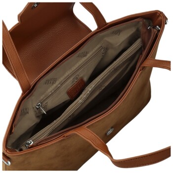 Dámská kabelka na rameno hnědá - Coveri Lejla