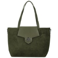 Dámská kabelka na rameno tmavě zelená - Coveri Lejla