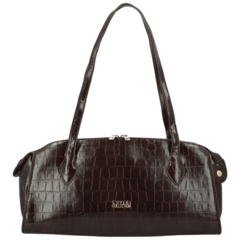 Dámská kabelka na rameno coffee - Coveri Krisia