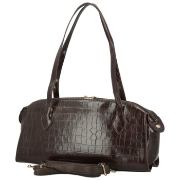 Dámská kabelka na rameno coffee - Coveri Krisia