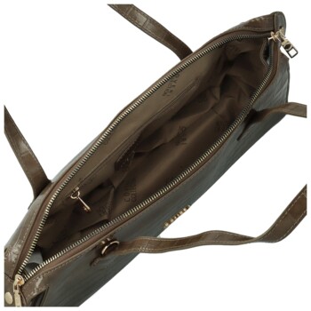 Dámská kabelka na rameno taupe - Coveri Krisia