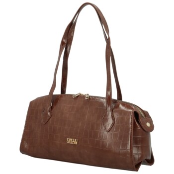 Dámská kabelka na rameno hnědá - Coveri Krisia