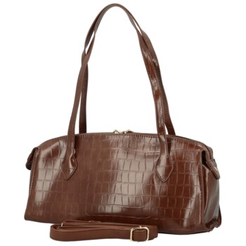Dámská kabelka na rameno hnědá - Coveri Krisia