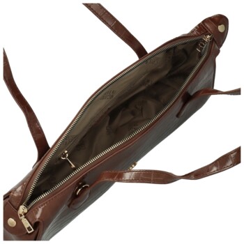 Dámská kabelka na rameno hnědá - Coveri Krisia