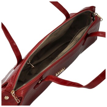 Dámská kabelka na rameno červená - Coveri Krisia