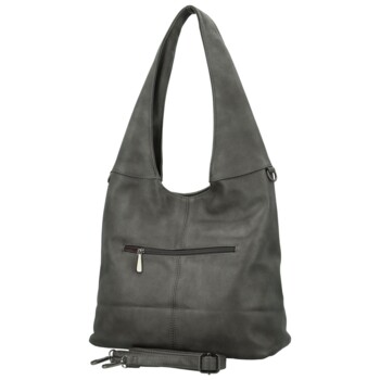 Dámská kabelka na rameno tmavě šedá - Coveri Darie
