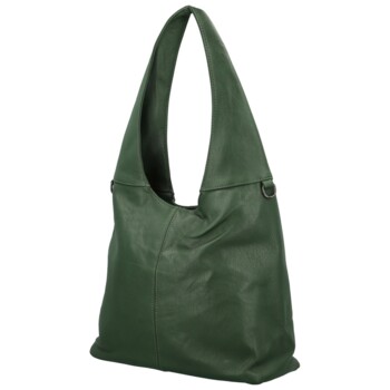 Dámská kabelka na rameno tmavě zelená - Coveri Darie