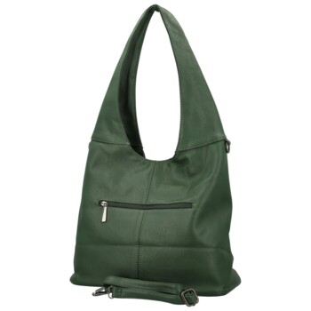 Dámská kabelka na rameno tmavě zelená - Coveri Darie