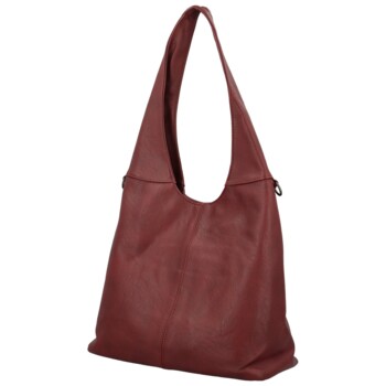 Dámská kabelka na rameno vínová - Coveri Darie