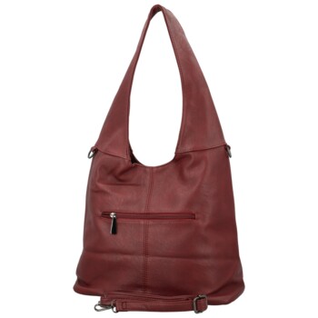 Dámská kabelka na rameno vínová - Coveri Darie