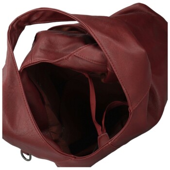 Dámská kabelka na rameno vínová - Coveri Darie