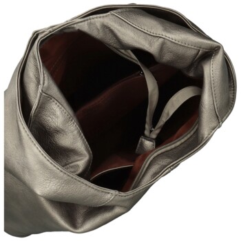 Dámská kabelka na rameno stříbrná - Coveri Darie