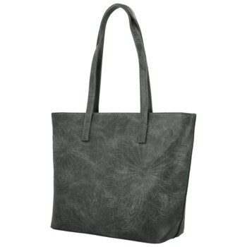 Dámská kabelka na rameno tmavě šedá - Firenze Miguela