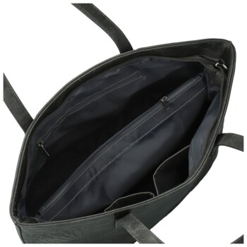 Dámská kabelka na rameno tmavě šedá - Firenze Miguela