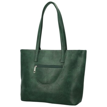 Dámská kabelka na rameno tmavě zelená - Firenze Valdema