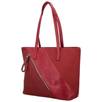 Dámská kabelka na rameno vínová - Firenze Valdema