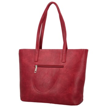 Dámská kabelka na rameno vínová - Firenze Valdema