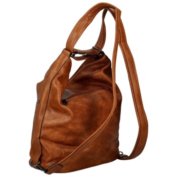 Dámský kabelko/batoh hnědý - Romina & Co Bags Aglaia