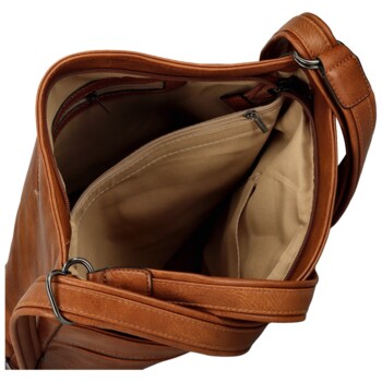 Dámský kabelko/batoh hnědý - Romina & Co Bags Aglaia