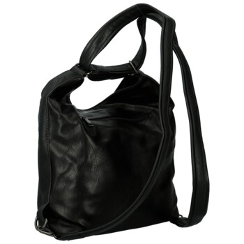 Dámský kabelko/batoh černý - Romina & Co Bags Aglaia