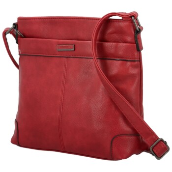 Dámská crossbody kabelka tmavě červená - Romina & Co Bags Tayiba