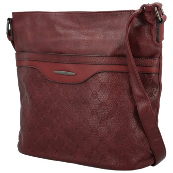 Dámská crossbody kabelka vínová - Romina & Co Bags Gemma