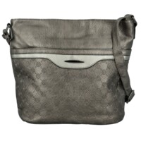 Dámská crossbody kabelka stříbrná - Romina & Co Bags Gemma