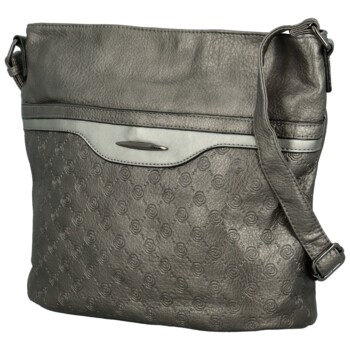 Dámská crossbody kabelka stříbrná - Romina & Co Bags Gemma