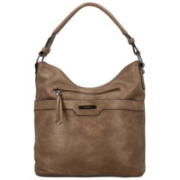 Dámská kabelka na rameno tmavě béžová - Romina & Co Bags Elisa