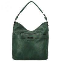Dámská kabelka na rameno tmavě zelená - Romina & Co Bags Elisa