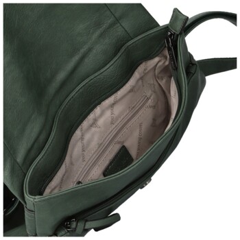 Dámský kabelko/batoh tmavě zelený - Coveri Jacek