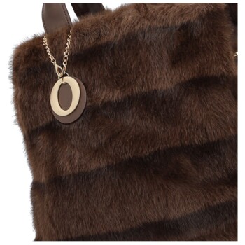 Dámská kabelka do ruky coffee - Firenze Zita