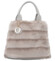 Dámská kabelka do ruky béžovo/šedá - Firenze Zita