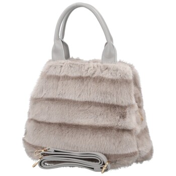 Dámská kabelka do ruky béžovo/šedá - Firenze Zita