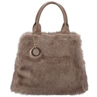 Dámská kabelka do ruky hnědo/šedá - Firenze Zita